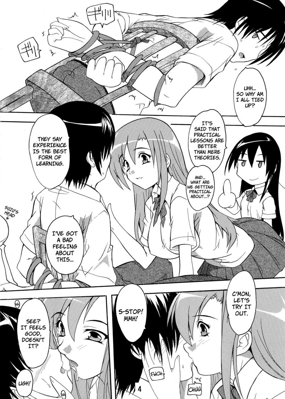 Hentai Manga Comic-Seitokai Yakuin no Himitsu-Read-4